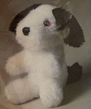 Bastelset Hund "Marissa", schwarz-weiss